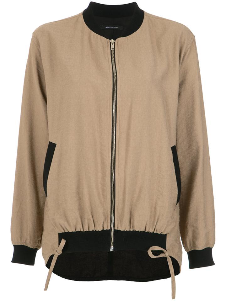 Uma Raquel Davidowicz Bomber Jacket - Nude & Neutrals