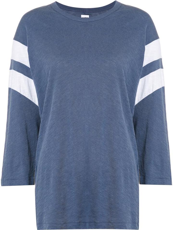 Nsf Round Neck Sweatshirt, Women's, Size: Xs, Blue, Cotton