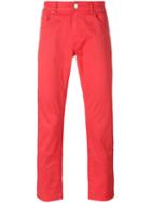 Pt01 - Classic Chino Trousers - Men - Cotton/spandex/elastane - 32, Pink/purple, Cotton/spandex/elastane