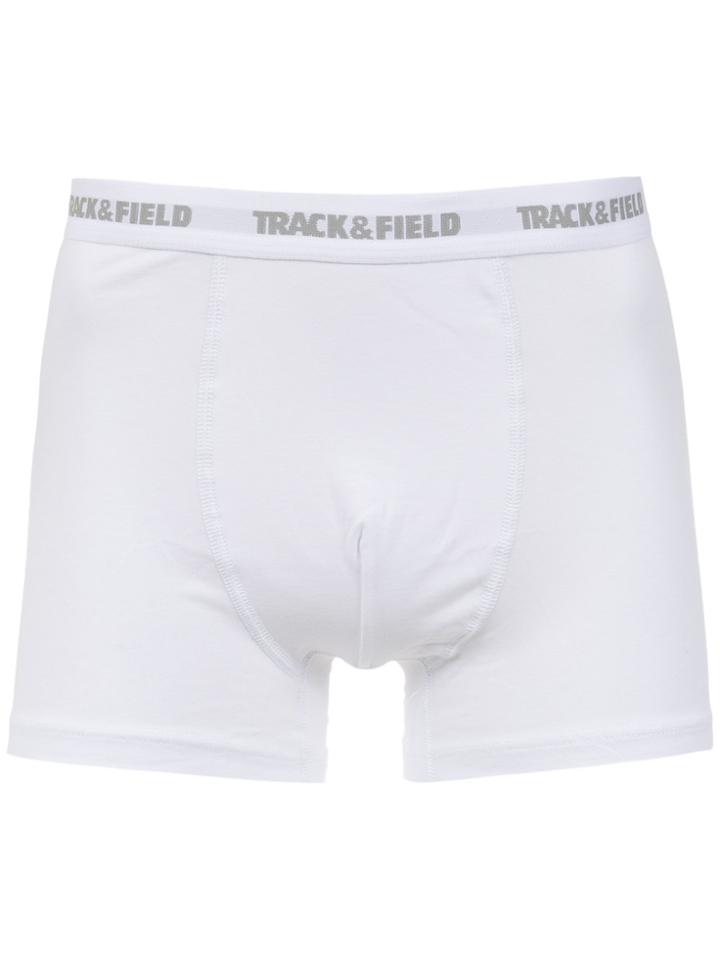 Track & Field Pima Boxer Briefs - White