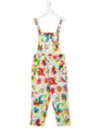 Junior Gaultier - Floral Print Jumpsuit - Kids - Cotton/viscose - 6 Yrs, Girl's