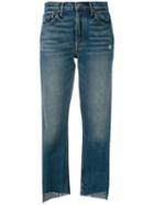 Grlfrnd - Helena Jeans - Women - Cotton - 28, Blue, Cotton
