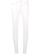 Closed Low Rise Skinny Jeans - White