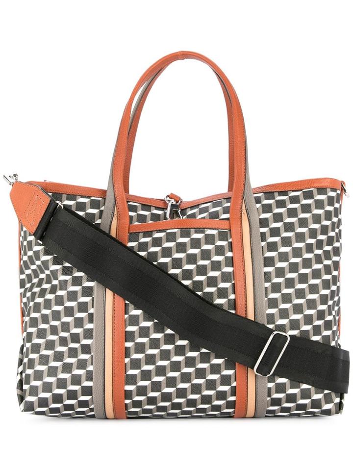 Pierre Hardy Brick Print Tote Bag - Multicolour
