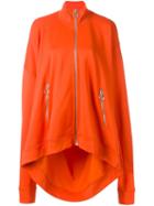 Marques'almeida Zip Up Oversized Jacket, Women's, Size: Small, Yellow/orange, Cotton/polyamide