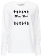 Tu Es Mon Trésor Long Sleeve Sweatshirt - White