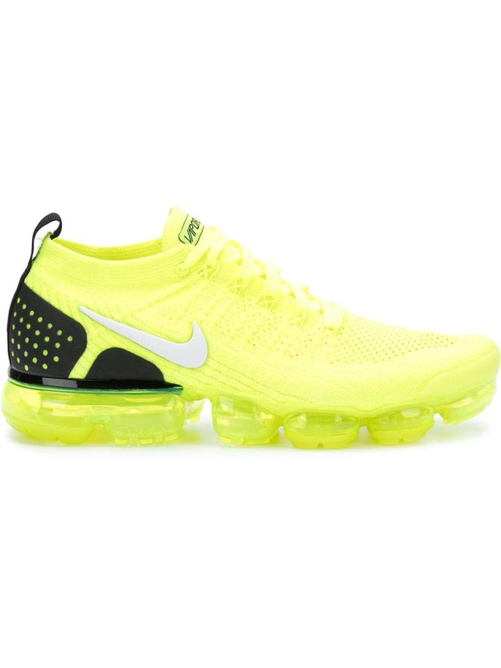 Nike Air Vapormax Flyknit 2 Runner Sneakers - Green