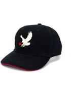 Intoxicated Embroidered Eagle Cap - Black