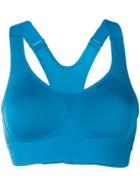 Adidas By Stella Mccartney Logo Sports Bra - Blue
