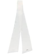 Styland Neck-tied Scarf - White