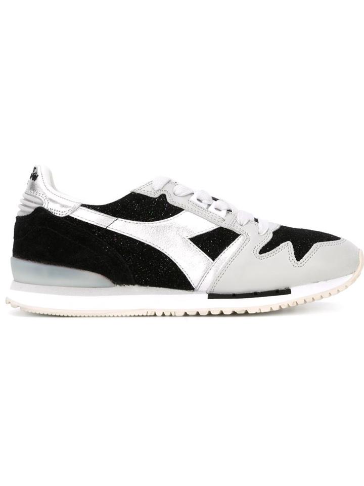 Diadora Glittery And Metallic Sneakers