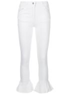 Forte Dei Marmi Couture Trumpet Hem Skinny Jeans - White