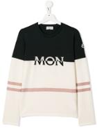 Moncler Kids Teen Logo Print T-shirt - White