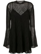 Mcq Alexander Mcqueen Mini Dress - Black