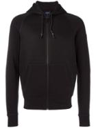 Armani Jeans Zipped Hoodie, Men's, Size: Medium, Black, Cotton/polyester