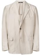 Issey Miyake Oversized Blazer - Neutrals