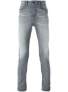 Diesel Skinny Jeans, Men's, Size: 28, Grey, Cotton/polyester/spandex/elastane