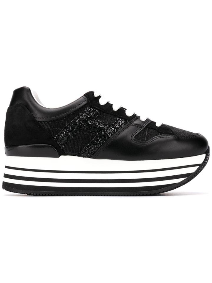 Hogan Maxi 222 Sneakers - Black