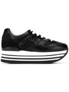 Hogan Maxi 222 Sneakers - Black