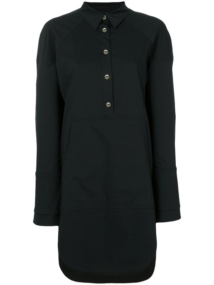 Talbot Runhof Shirt Dress - Black