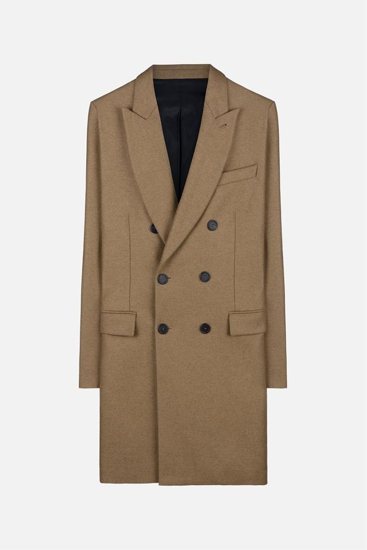 Ami Alexandre Mattiussi Classic Double Breasted Coat