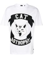 Diesel - Cat Astrophe Print T-shirt - Men - Cotton - Xl, White, Cotton