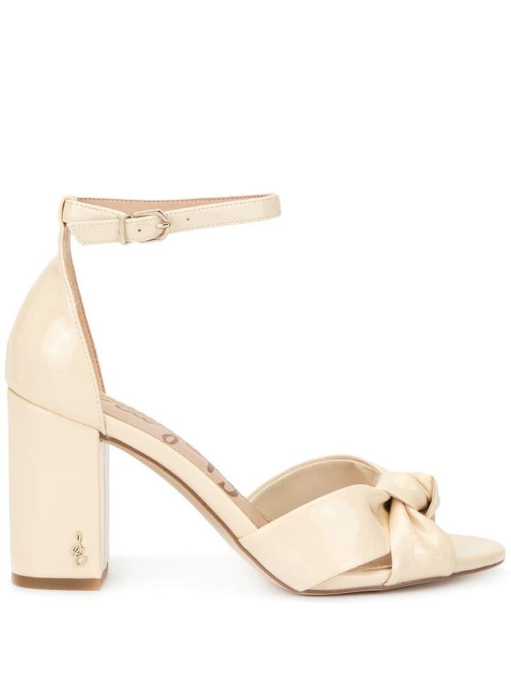 Sam Edelman Odina Knot Detail Sandals - Yellow