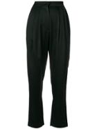 Philosophy Di Lorenzo Serafini High Waisted Pleated Trousers - Black