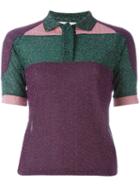 Carven Panelled Polo Shirt
