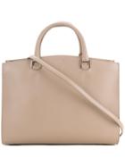 Rochas Top Handle Tote - Nude & Neutrals