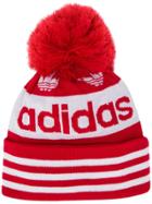 Adidas Pom-pom Logo Hat - Red
