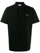 Lacoste Embroidered Logo Polo Shirt - Black