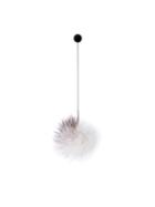 Irene 'fur Ball' Earring, Women's, White