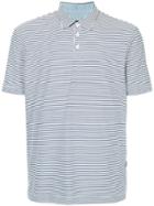D'urban Striped Polo Shirt - Blue
