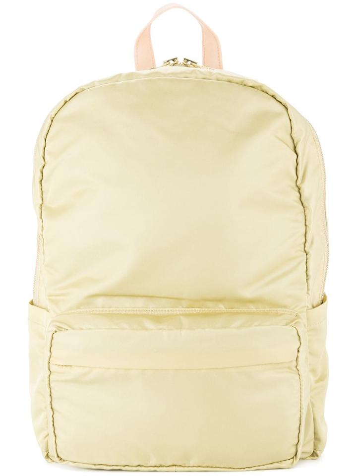 Tu Es Mon Trésor Tuck Ribbon Backpack - Yellow