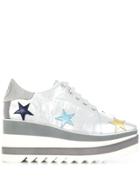 Stella Mccartney Sneak-elyse Star Sneakers - Silver
