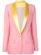 Racil 'miami' Satin Tuxedo Jacket - Pink