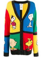Chinti & Parker Peanuts Colour-block Cardigan - Blue
