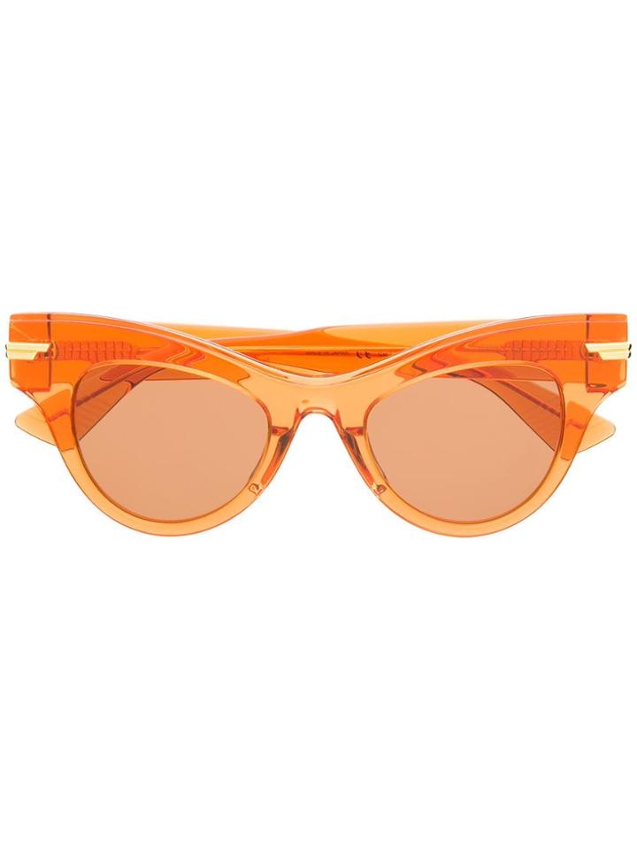 Bottega Veneta Eyewear The Original 04 Sunglasses - Orange