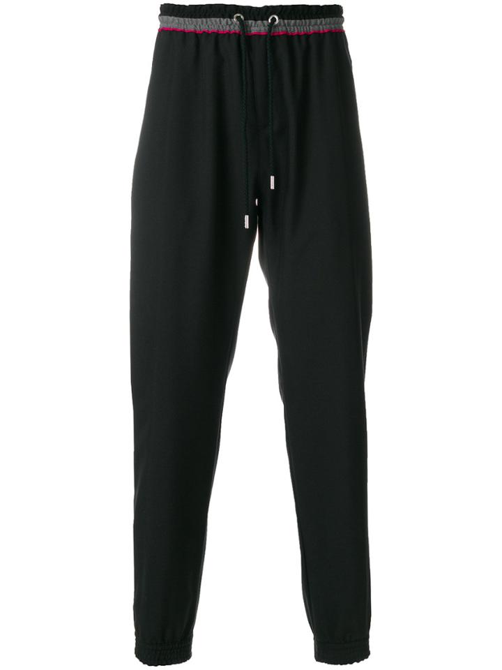 Givenchy Contrast Stripe Classic Track Pants - Black