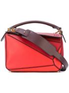 Loewe - 'puzzle' Bag - Women - Leather/metal - One Size, Red, Leather/metal
