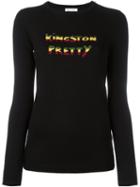 Bella Freud 'kingston Pretty' Jumper, Women's, Size: Medium, Black, Wool