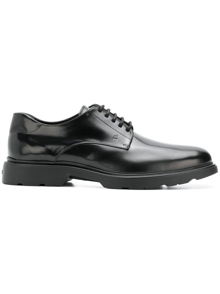 Hogan H304 Derby Shoes - Black