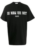 Ih Nom Uh Nit Loose-fit Logo T-shirt - Black