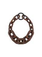 Simon Miller Marbled Chain Necklace - Brown
