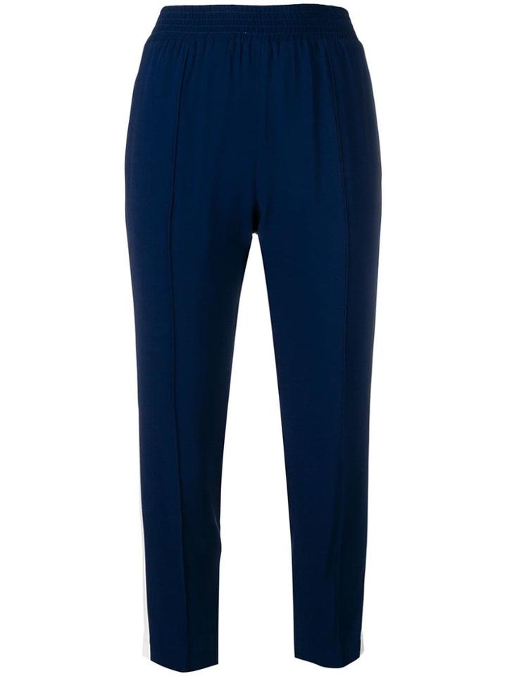 Twin-set Side Stripe Track Pants - Blue