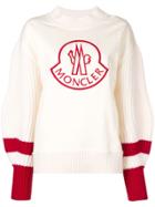 Moncler Moncler 1952 Bishop Sleeve Sweatshirt - White