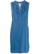 Semicouture Sleeveless Mini Dress - Blue