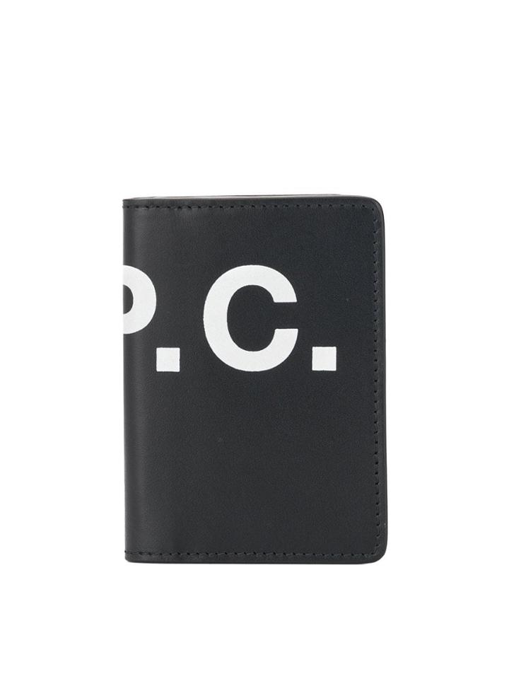 A.p.c. Bifold Wallet - Black