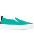 Joshua Sanders New York Sneakers - Green